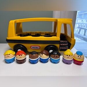 1980's Vintage Little Tikes School bus